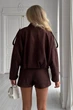 Бомбер Jadone Fashion Трим ONE SIZE шоколад - изображение 3