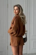 Бомбер Jadone Fashion Трим ONE SIZE рыжий - изображение 5
