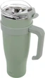 Термокружка Orion з ручкою сталева Салатова 1.2 л (8592381223519) - зображення 1