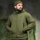 Куртка Silver Knight Windstoper SoftShell 2XL олива - зображення 3