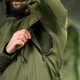 Куртка Silver Knight Windstoper SoftShell 2XL олива - зображення 6