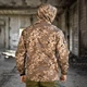 Куртка MASSAD SoftShell з капюшоном XS піксель - зображення 2
