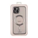 Чохол TPU Metallic Full Camera with Magsafe для iPhone 15 Silver - изображение 3