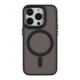 Чохол Premium TPU+PC Space Magnetic Color with Magsafe для iPhone 15 Pro Max Чорний - зображення 1