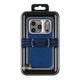 Чохол Premium Kajsa Briquette Collection Rhombus with MagSafe для iPhone 17 Pro Blue B-Ring - зображення 3