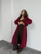 Стильный кардиган One size Бордовый (3814) - изображение 5