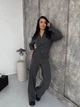 Трикотажный костюм-двойка One size Графит (1045) - изображение 1