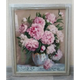 Алмазная мозаика Пионы в вазе 40x50см DM-135 Полная зашивка. Набор алмазной вышивки - изображение 3