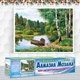 Алмазна мозаїка Берези біля річки 50x40 см DM-039 Повна зашивання. Набір алмазної вишивки - зображення 2