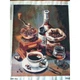 Алмазная мозаика Кофе с коньяком 40x50см DM-164 Полная зашивка. Набор алмазной вышивки - изображение 4