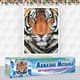 Алмазная мозаика Тигр DM-282 40х30см Полная зашивка. Набор алмазной вышивки - изображение 2