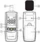 Шумомер 30-130 дБ BENETECH GM1352 - изображение 8