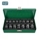 Набор ударных головок TOPTUL 1/2" 10-24мм 15ед. GDAD1501 - изображение 1