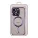 Чохол TPU Metallic Full Camera with Magsafe для iPhone 12 Pro Purple - изображение 4