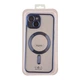Чохол TPU Metallic Full Camera with Magsafe для iPhone 15 Blue - изображение 3