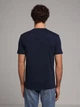 Футболка хлопковая длинная мужская Colin's CL1073961NAV S Navy (8684112668079_8684890145205) - изображение 2