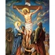 Алмазная мозаика Иисус умирает на кресте DM.455 40х50см Полная зашивка набор алмазной вышивки - изображение 1