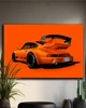 Картина з машиною - Porsche RWB Power - 40х60 см - изображение 6