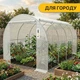 Теплица парник PlantBox (400х250х200 см, 10м2, армированная плёнка UV-4, оцинкованный металл) - изображение 6
