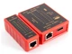 Тестер сетевого кабеля для локальной сети RJ45 и HDMI Кабель LAN Cat5 Тест диагностика витая пара NSS-681HDMI Красный - изображение 5