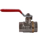 Кран шаровой прямой SOLOMON 3/4″ ВВ КР PN40 B1001 - изображение 2