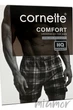 Труси-боксери з принтом Cornette Comfort 002/321 M Сині - зображення 2