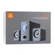 Колонки для комп'ютера Kisonli U-2900 2.1 роз'єм USB /3.5mm Black - зображення 3