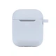 Чехол Silicone Case с карабином для Airpods 1 / Airpods 2 Sky blue - изображение 1