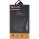 Батарея універсальна gear 10000mAh, 10w, USB-TypeC, 2*usb-a, Micro-USB, black (sl10) - зображення 5