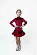 Сукня для танців Velvet колір бордо розмір 130 (00521-130) - изображение 1