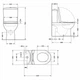 Унитаз напольный Qtap Arvin Ultra Quiet 630×350×795 мм с сиденьем Soft-close, White QTARV27W49259 - изображение 2