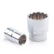 Набор 12-гранных головок на планке TOPTUL 12-гр. 1/2" 15ед. 8-24мм GAAQ1602U-12 - изображение 2