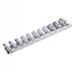 Набор 12-гранных головок на планке TOPTUL 12-гр. 1/2" 11ед. 8-22мм GAAQ1601U-12 - изображение 1
