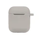 Чехол Silicone Case с карабином для Airpods 1 / Airpods 2 Stone - изображение 1