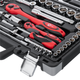 Набір інструментів професійний, 1/4" & 1/2", 61 од. INTERTOOL ET-6061 - изображение 5