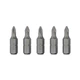 Комплект отверточних насадок PZ1 1/4 "* 25мм, ACR, S2, уп. 5од., STORM INTERTOOL VT-0208 - изображение 3