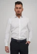 Рубашка Trend Collection 6735 Белый+синяя молния M - изображение 1