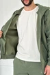 Кофта на замке спортивная флис Trend Collection 6164 хаки (HAKI) 2XL - изображение 2