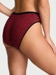 Женские трусики Victoria's Secret (299267819281) Stretch Cotton High-Leg Brief XS черные - изображение 2