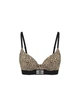 Бюстгальтер Victoria's Secret (426129973821) Perfect Shape Shine Patch Push-Up Bra 70A коричневий - изображение 3