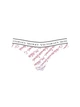 Женские трусики Victoria's Secret (27769118791) Logo Cotton Thong XS белые - изображение 3