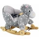 Конячка-качалка 2 в 1 LeanToys сіра в горошок, 15632 (5905679071694) - зображення 2