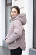 Демісезонна куртка Mila Nova К-315 50 капучино+молоко - изображение 2
