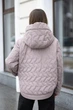 Демісезонна куртка Mila Nova К-315 50 капучино+молоко - изображение 4