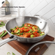 Сковорода-вок ASD Luxury Three-Shared Steel Wok TV1332 32 см (806181) - зображення 5