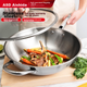 Сковорода-вок ASD Luxury Three-Shared Steel Wok TV1332 32 см (806181) - зображення 10