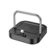 Бездротовий зарядний пристрій HOCO CQ16B Astute 2-in-1 desktop charger Black - зображення 3
