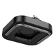 Бездротовий зарядний пристрій HOCO CQ16B Astute 2-in-1 desktop charger Black - зображення 5