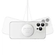 Бездротовий зарядний пристрій HOCO CW63 Fast Qi2 magnetic wireless fast charger white - зображення 7