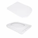 Унітаз підлоговий Qtap Aquarius Ultra Quiet 620×355×790 мм з сидінням Soft-close, White QTAQAW27W49262 - изображение 8